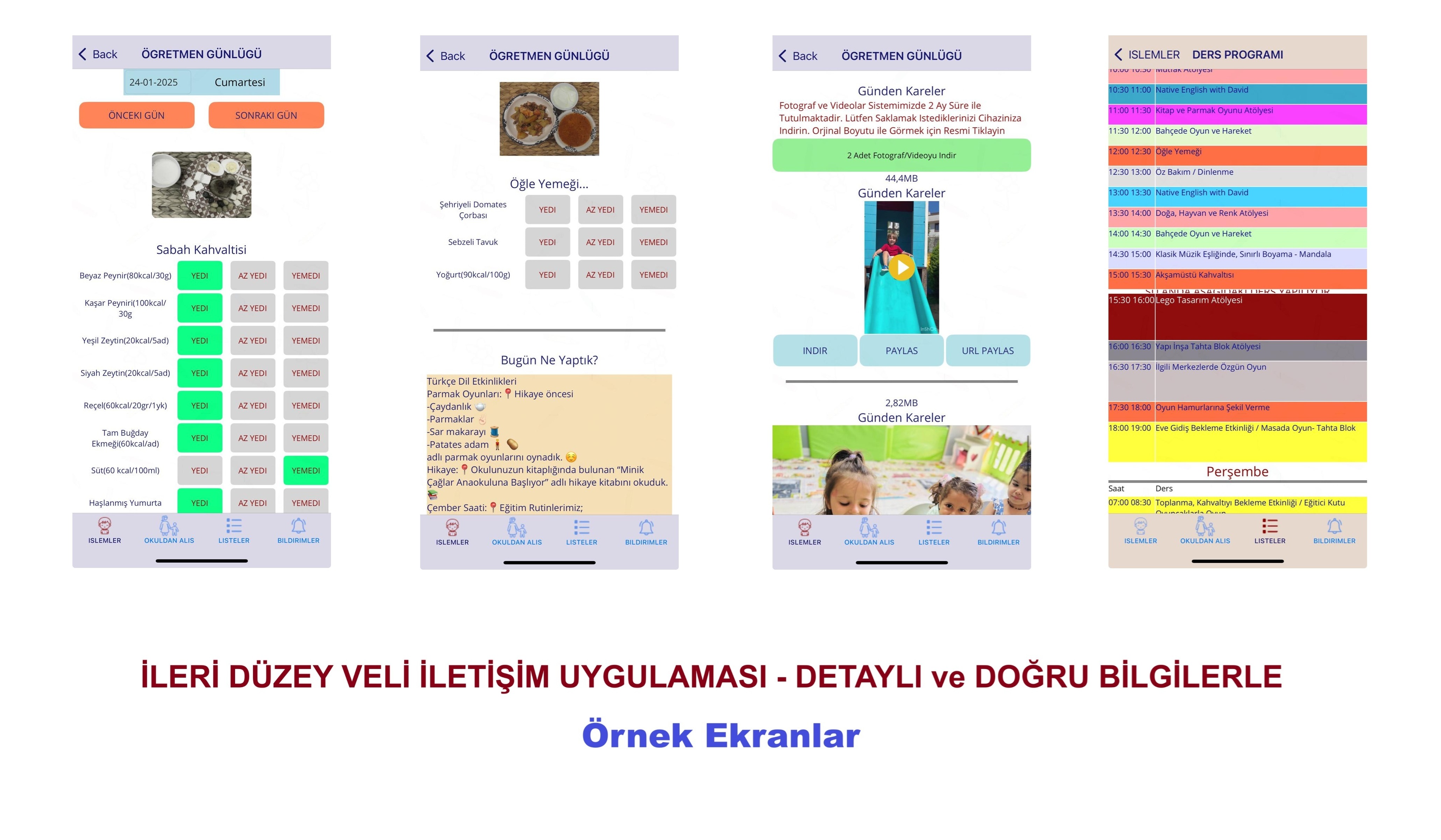 TEKNOLOJİK, KAĞITSIZ ANAOKULU